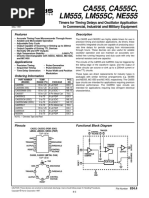 Timers Oscillators CA 555