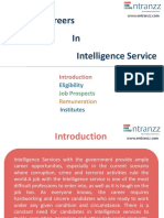 Carrers in Intelligence Service