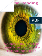 Valacyclovir in The Treatment of Acute Retinal Necrosis: Oleh: Nila Hermawati Sutrisno