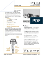 TRY TRX Datasheet Moore Industries