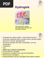 Hydrogels