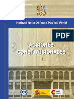 Modulo Acciones Constitucionales