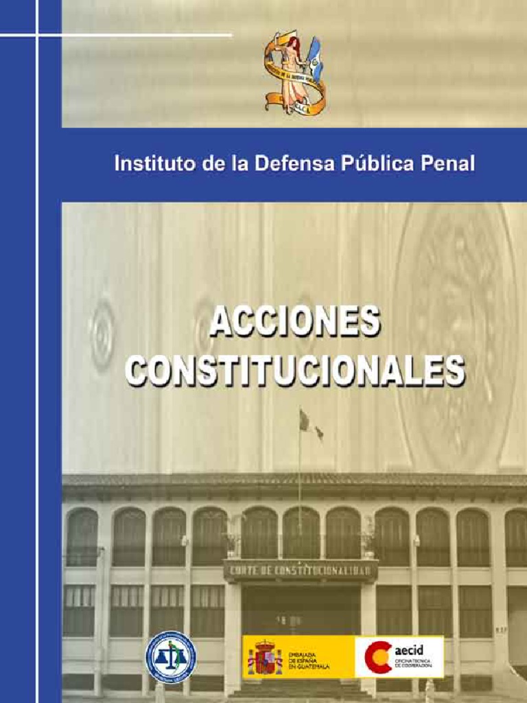 Módulo de Acciones Constitucionales | PDF | Derecho Constitucional ...