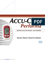 Accuchek Performa User Manual