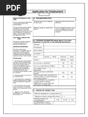 z83 application for employment