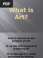       what is art presentation c hackett