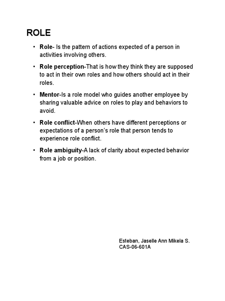 Understanding Workplace Roles and Dynamics | PDF