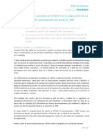 Gestamp Solar Se Convierte en X-ELIO Tras La Adquisición de Un 80% de Participación Por Parte de KKR