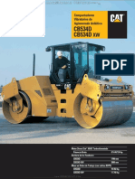 Catalogo Compactadores Vibratorios Asfalto cb534d XW Caterpillar PDF