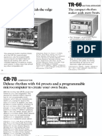 Roland Drum Machines 1981-0 PDF