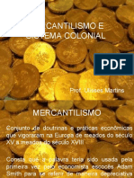 Mercantilismo e Sistema Colonial