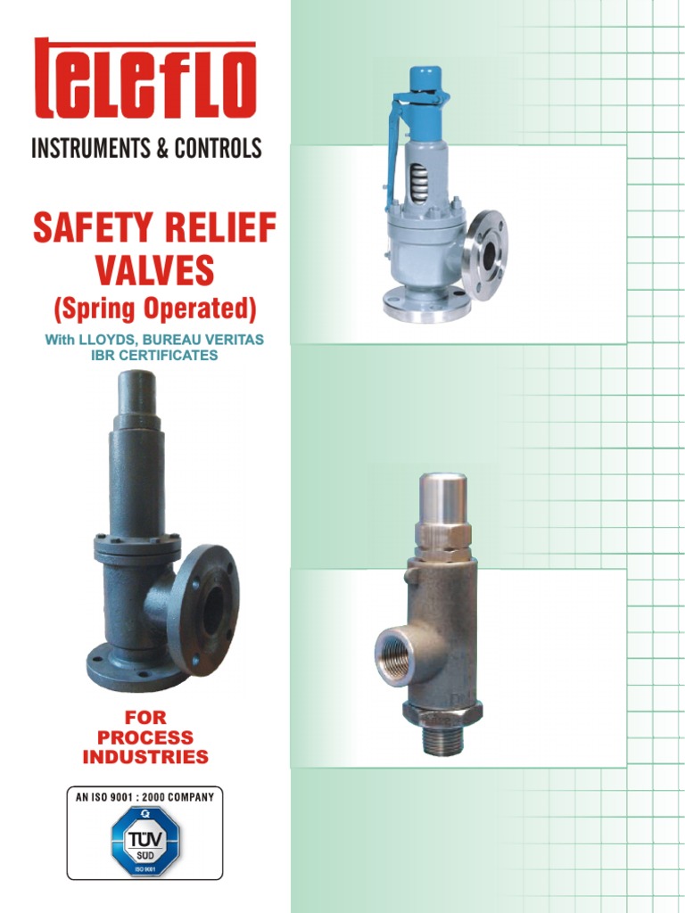 Spring Loaded Valves PDF Valve Pressure