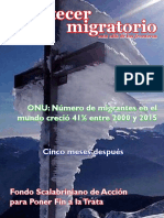 ONU: Número de Migrantes en El Mundo Creció 41% Entre 2000 y 2015