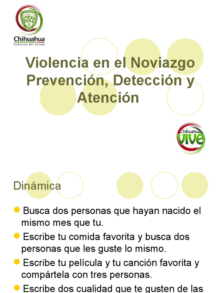 Violencia en El Noviazgo | PDF | Violencia | Conceptos psicologicos