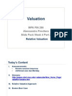 Valuation Slides Week4 2 - Multiples MPA