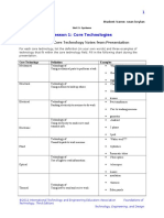 Lesson 1: Core Technologies: File 3.1.2: Core Technology Notes From Presentation