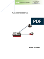 Manual Planimetro Digital