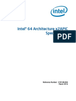 64 Architecture X2apic Specification