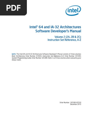 64 Ia 32 Architectures Software Developer Instruction Set Reference Manual 3253