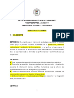 Formato para Portafolio Docente-Estudiante