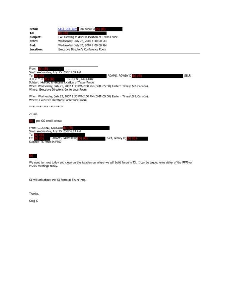 CREW: U.S. Department of Homeland Security: U.S. Customs and Border ...