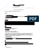 CREW: U.S. Department of Homeland Security: U.S. Customs and Border Protection: Regarding Border Fence: Re - 1 Levy Options (Redacted) 2