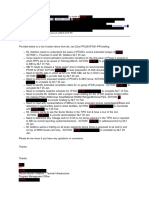 CREW: U.S. Department of Homeland Security: U.S. Customs and Border Protection: Regarding Border Fence: Mail (Redacted) 2