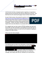 CREW: U.S. Department of Homeland Security: U.S. Customs and Border Protection: Regarding Border Fence: PF225 Actions (Redacted) 2