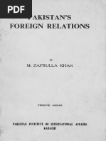 Pakistan's Foreign Relations