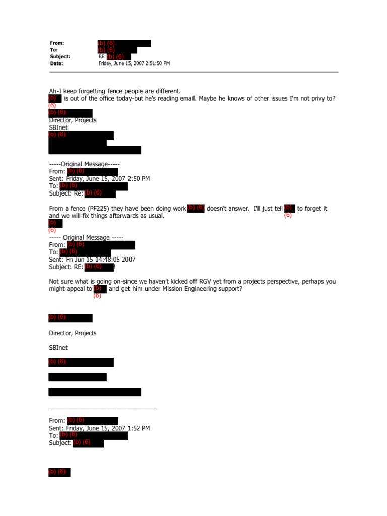 CREW: U.S. Department of Homeland Security: U.S. Customs and Border ...
