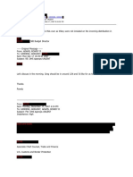 CREW: U.S. Department of Homeland Security: U.S. Customs and Border Protection: Regarding Border Fence: Re - DHS Approps URGENT (Redacted) 7