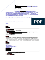 CREW: U.S. Department of Homeland Security: U.S. Customs and Border Protection: Regarding Border Fence: RE - 1 .Doc (Redacted) 5