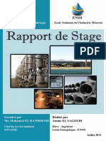 Rapport de Stage SONASID 