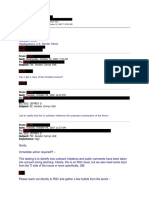 CREW: U.S. Department of Homeland Security: U.S. Customs and Border Protection: Regarding Border Fence: RE - 1 Senator Cornyn Visit (Redacted) 7