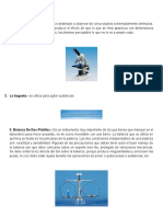 50 Instrumentos de Laboratorio de Biologia