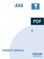 Yamaha 8HP Manual