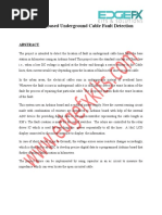 Download Arduino Based Underground Cable Fault Detection by ashish SN299463586 doc pdf