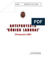 Anteproyecto Codigo Trabajo COB