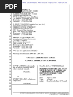 Spotify vs. Lowery (Motion to Strike)