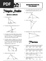 Triangulos Notables Congruencia De Triangulos Cuadrilateros Pdf Triangulo Euclides