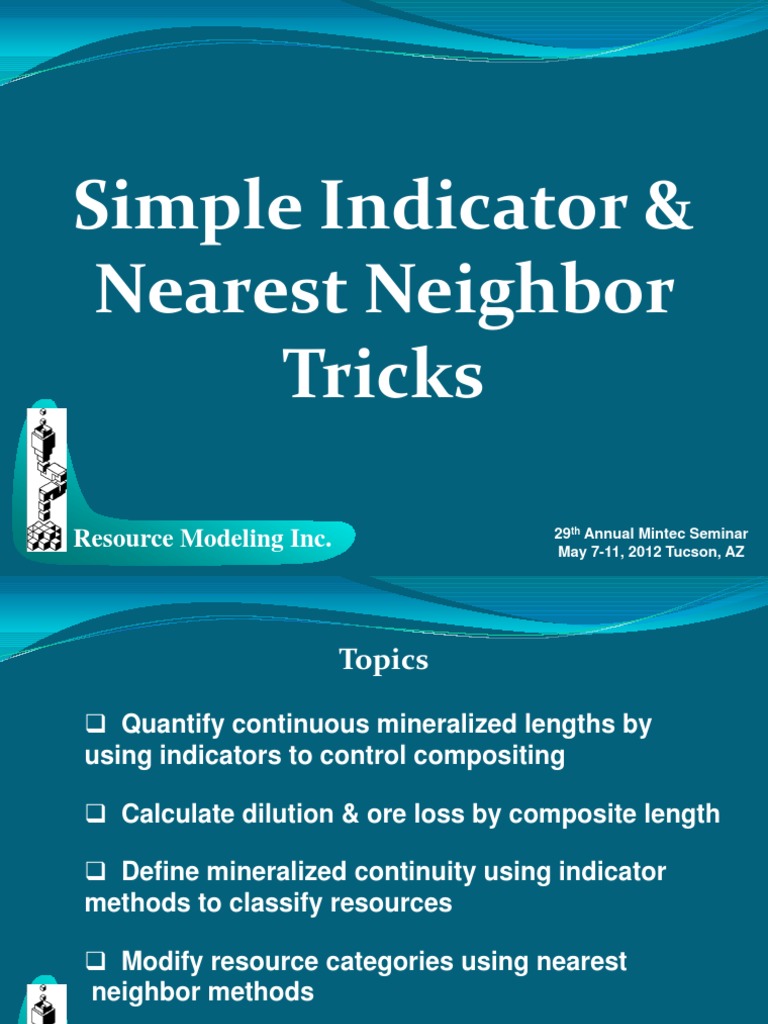 PR Tip Indicator PDF Statistics Scientific Method