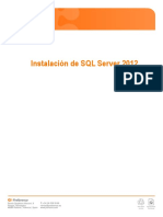 Instalación de SQL Server 2012