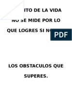 Frase de La Semana