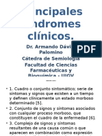 Principales Síndromes Clínicos