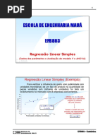 Regressao Linear Simples