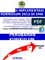 Strategi Implementasi Kurikulum 2013 Di SMK
