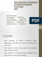 Uji Resistensi Bakteri Terhadap Antibiotika Menggunakan Metode Difusi