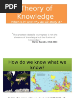 how do we know