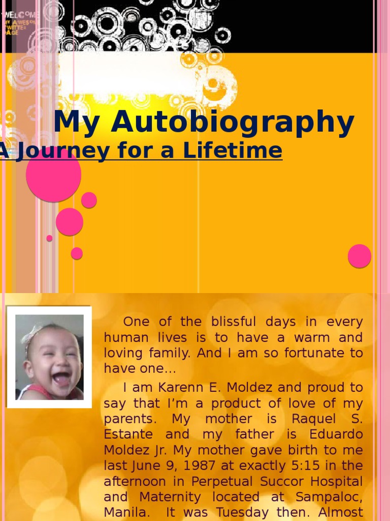 My Autobiography: A Journey For A Lifetime | PDF | Family | Society