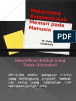 Mekanisme Pembentukan Memori Pada Manusia - 2